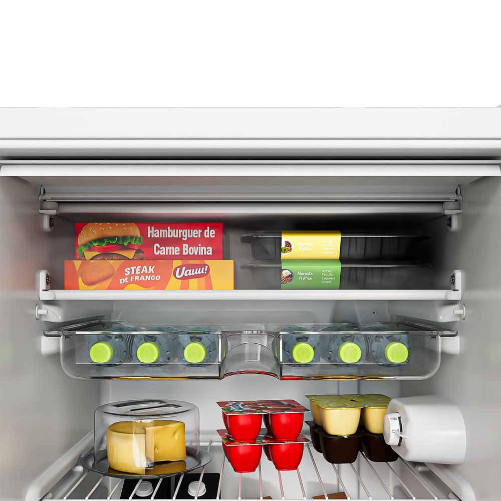 Frigobar Consul 117 Litros com Gaveta Multiuso Branco CRC12MB - 220 Volts